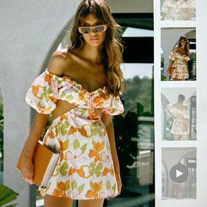 Sabo Skirt Kalluah Dress - Dusty Floral